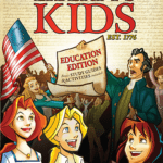 DVD cover for the historic cartoon series Liberties Kids.